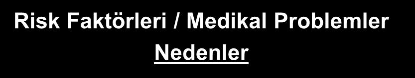 Materno-Fetal Arayüzdeki «Hücresel Yapılar Odaklı Zedelenme» ve neden sonuç ilişkisi Risk Faktörleri /