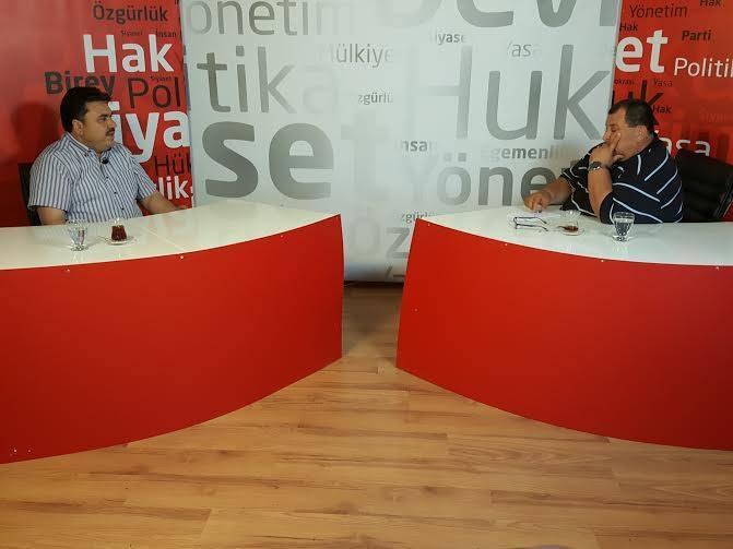 3 Belediye Başkanımız Sayın Emin Ersoy Ege Türk Tv'de yayınlanan Gazeteci