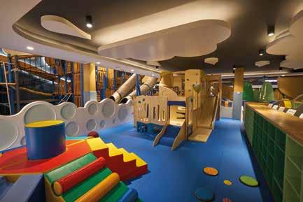 SOFT PLAY İN YILDIZLARI 1-2 ve 3-5 YAŞ GRUPLARI Yeni park alanı ile 1-2 yaş grubu çocukların kaba motor becerilerinin gelişmesine katkı sağlayan Captune Soft Play, aynı zamanda 3-5 yaş grubu ve boyu