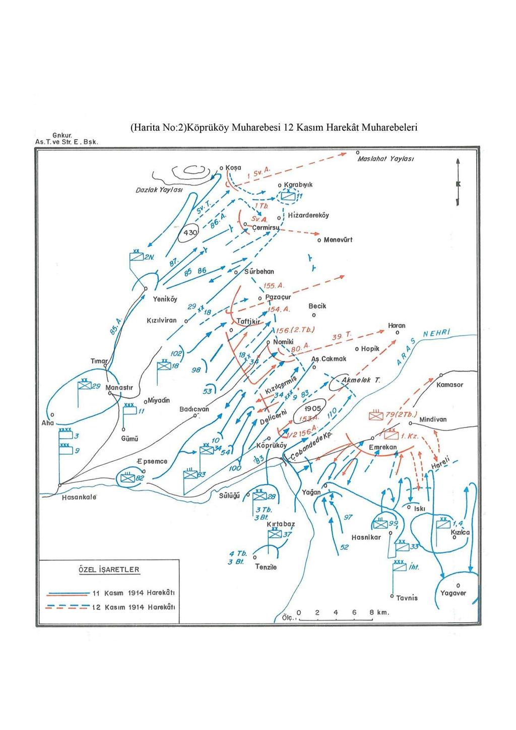 1915 tortum cephesi muharebe haritası ile ilgili görsel sonucu