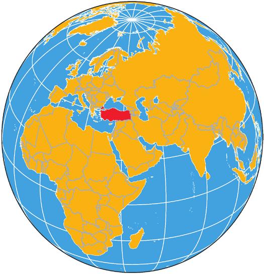 İki şekilde ifade edilir: Paralellerin başlıca özellikleri şunlardır: 9 6 COĞRAFİ KONUM 3 Göreceli Konum Mutlak Konum 3 MUTLAK KONUM 6 9 45 42 36 Ekvator Türkiye nin en kuzeyi ile en güneyi arasında