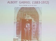 Albert Gabriel Türkiye nin Goethe sidir I Albert Gabriel est le Goethe de la Turquie. Konferansta son sözü alan Prof.