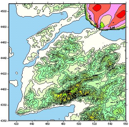 Raporunda verilen SO2 ve PM10 konsantrasyon değerleri ile CALPUFF modeli ile belirlenen konsantrasyonlarının saatlik ve günlük değerleri