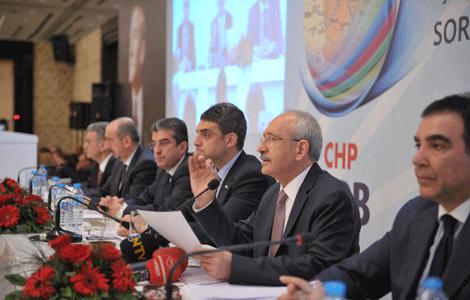 1 Cumhuriyet Halk Partisi Genel Başkan Kılıçdaroğlu CHP nin İş Dünyası ile Dayanışma toplantısında, Başkanlık sistemini tartışmayı gereksiz görüyoruz. Bizim 150 yıllık parlamenter geleneğimiz var.