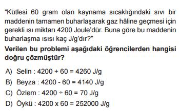 40)8.6.3.2. Maddelerin hâl değişim ısılarını hesapla- 42)8.6.3.4. Günlük yaşamda