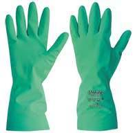 HAND PROTECTION EL KORUYUCULAR STL Serisi Kimyasal Eldiven / STL Series Chemical Glove Özel formullu akrilonitril bütadien bileşenlerden üretilmiştir.