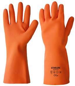 HAND PROTECTION EL KORUYUCULAR FL Serisi Kimyasal Eldiven / FL Series Chemical Glove Endüstriyel kullanım için özel olarak tasarlanmış geniş manşeti vardır.