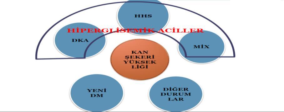 Genel Bilgiler Hiper glisemik aciller kontrol edilmemiş Tip 1 ve Tip 2 DM ile