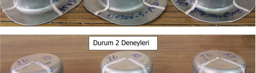 sapması her iki doğrultu için de 0.005 mm bulunmuştur.