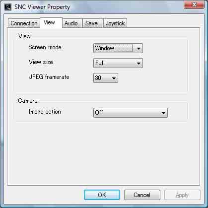 View sekmesi SNC viewer SNC viewer, izleyicinin başlangıç durumunu ayarlamanızı sağlayan bir uygulamadır. SNC izleyiciyi kurma 1 İndirilen SNCViewer.msi dosyasını çalıştırın.