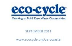 «Ecocycle» Raporu Anaerobik teknoloji atıktan enerji üretimi