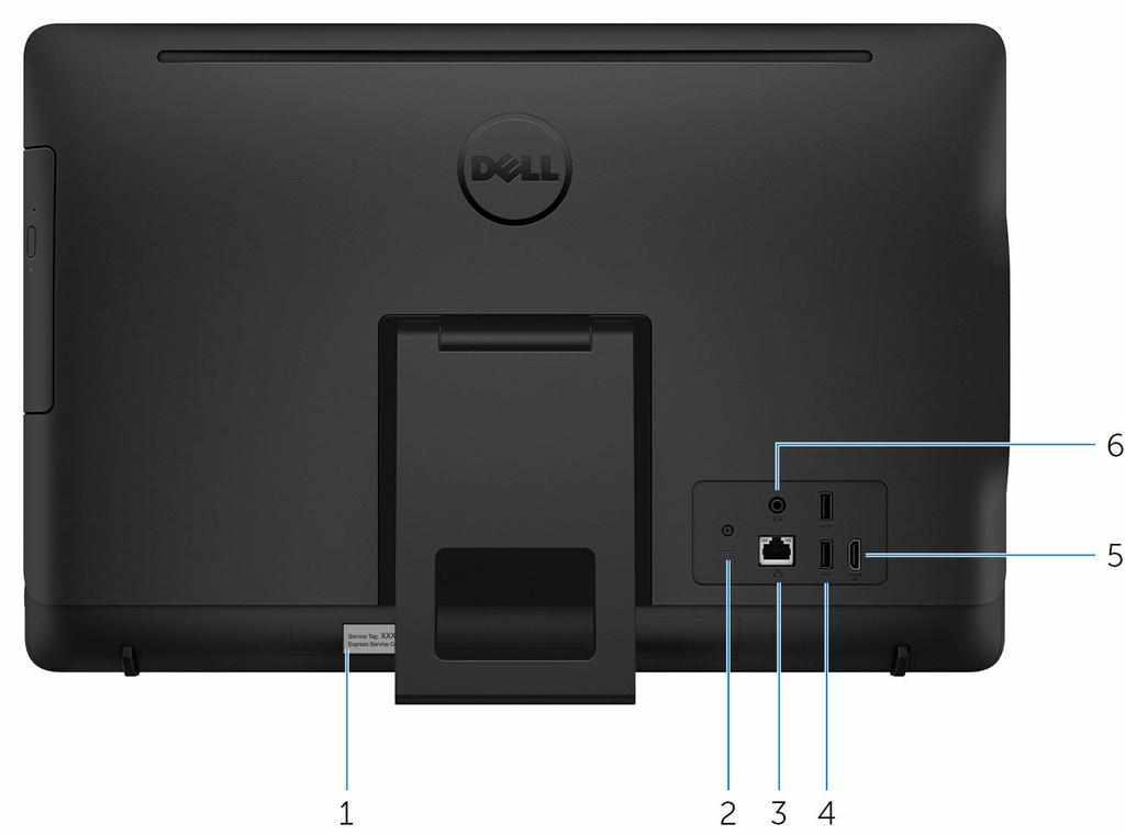 Geri 1 Servis Etiketi Servis Etiketi, Dell servis teknisyenlerinin bilgisayarınızdaki donanım bileşenlerini tanımlamalarını ve garanti bilgilerine erişebilmelerini sağlayan benzersiz bir alfanümerik