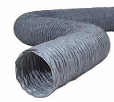 PVC Serisi PVC İç Boru Konstrüksiyonu : Çap Aralığı : Çalışma Sıcaklığı Aralığı : Çalışma Basıncı : Hava Akış Hızı :