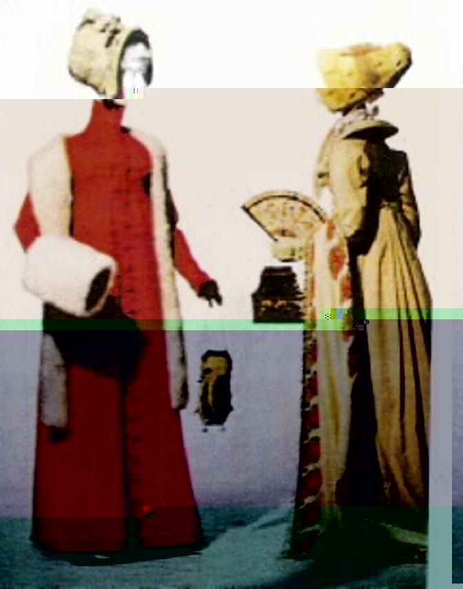 Şekil No: 6 Fransız Kadınlarının Giydikleri Ampir Tarzı Giysilerinde Düğme Kullanımı Şekil No: 7 Osmanlı