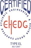 EHEDG sertifika Hijyenik Tasarım (DIN 1672-2)