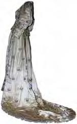 1870 lerden sonra Batı etkisiyle daha açık renkte gelinlikler giyilmeye başlandı. Beyaz kumaştan gelinliği, ilk kez 1898'de Kemalettin Paşa ile evlenen II. Abdülhamit'in kızı Naime Sultan giydi.