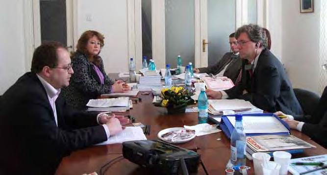 Vildan Bormambet au avut o întrevedere cu membrii delegaţiei Consiliului Europei la sediul Departamentului pentru Relaţii Interetnice, miercuri, 16 martie.