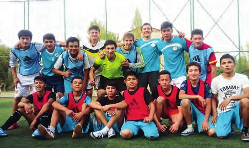 * Üniversitemiz bünyesindeki tüm fakülte ve bölümler arasında düzenlenen spor turnuvalarında Türk Dünyası Fakülteleri ve Türk Dünyası Kırgız- Türk Meslek Yüksekokulu adına oluşturduğumuz