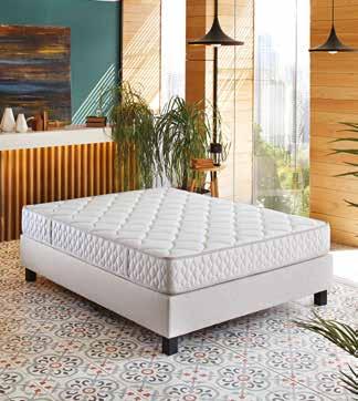 TL / 79 TL YATAŞ BEDDING DE Natura Rest Yatak Yatağınızın uzun yıllar boyunca ilk günkü formunda kalmasını sağlayan sadece Yataş a özel DHT yay sistemi ve yüksek konforu ile ideal omurga desteği