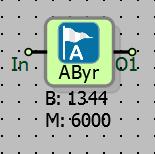 8.7 ANALOG BAYRAK 8.7.1 Bağlantılar In: Blok girişi O1: Blok çıkışı 8.7.2 Bağlantı Açıklamaları In: Blok girişi Blok girişidir. O1: Blok çıkışı 32 bit blok çıkışıdır. 8.7.3 Özel Ayarlar Özel ayarları yoktur.