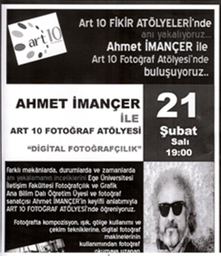 21/02/2012 tarihinde fotoğrafçılık kursumuz Art 10 da