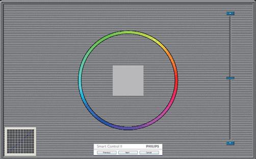 3. Görüntünün En İyi Duruma Getirilmesi İlk renk kalibrasyon ekranı: ECO Power İkinci renk ekranı engelleninceye
