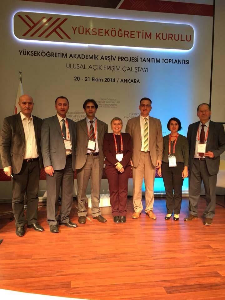 Türkiye de Açık Erişim Anahtar Oyuncular YÖK Kurumsal Arşivler ve Açık Erişim Çalışma Grubu: Prof.