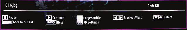 Loop/Shuffle (GREEN button): Press once to disable Loop. Press again to disable both Loop and Shuffl e. Press once more to enable only Shuffl e. Press again to enable all.
