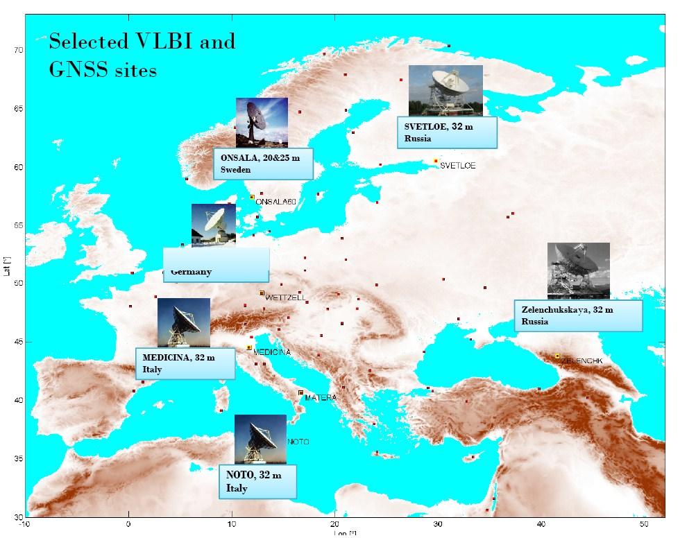 IVS Avrupa Jeodezik VLBI İstasyonları