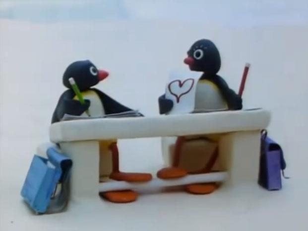 TARGET LANGUAGE Learn the names Pingu, Pinga, Mommy, Daddy Salutations-Hi, Hello, Good-bye Where is? My name is.