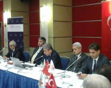 Türkiye Irak İlişkilerinde Güvenlik ve Radikalleşme Çalıştayı Çalıştayda temel olarak, Ortak güvenlik tehditleri, Sınır güvenliği, Güvenlik sektöründe işbirliği alanları, Terörle mücadele, PKK ve