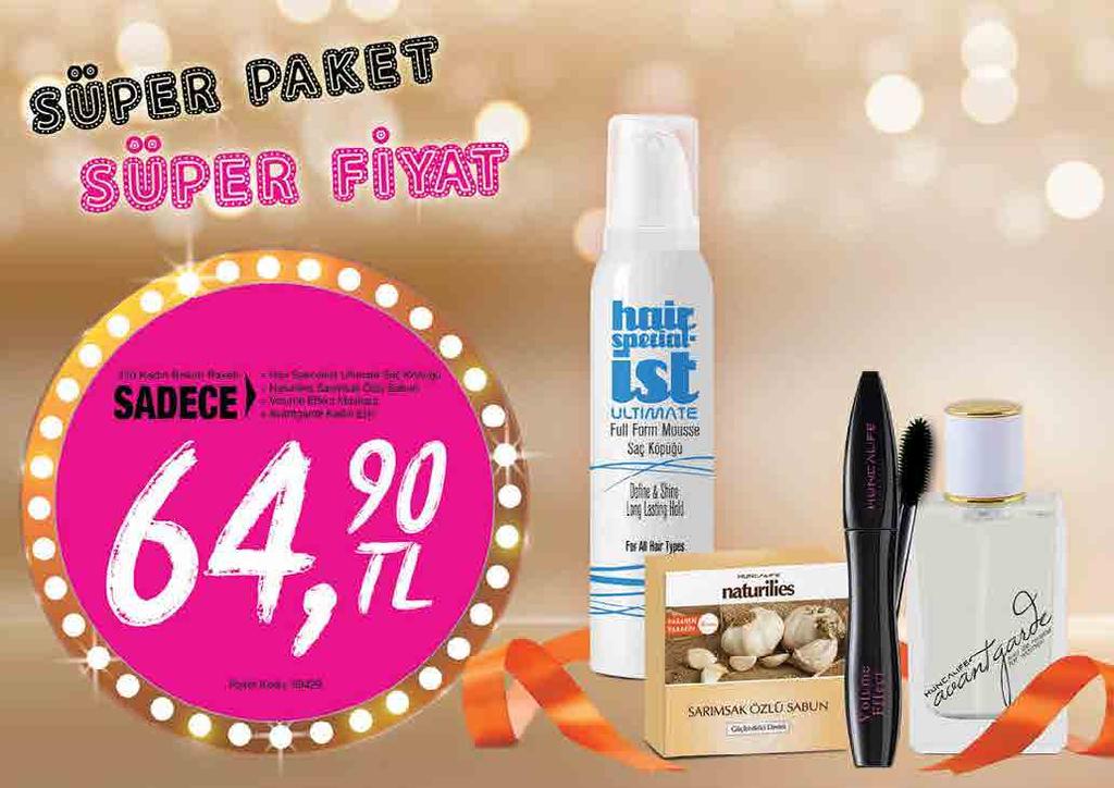 Kasım da Huncalife kampanyaları bir başka! HAIR SPECIALIST ULTIMATE Saç Köpüğü 50 ml.