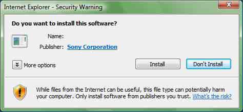File Download-Security Warning kutucuğunda Save i seçtiyseniz kurulumu doğru şekilde gerçekleştiremeyeceksiniz. İndirilen dosyayı silin ve tekrar Setup ikonunu tıklayın.