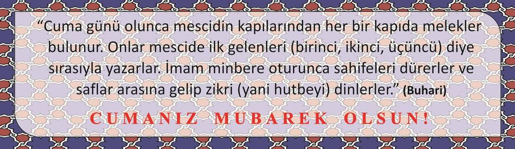 muhakkak ben ona harp açarım. Bir kulum kendisine farz kıldığım şeylerden daha sevimli bir amel ve ibadetle bana yaklaşamaz. Kulum bana yaptığı nafile ibadetlerle de yaklaşır. Nihayet onu severim.