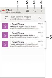 E-posta hesap ayarları Cihazınızdan bir e-posta hesabını kaldırmak 1 Ana ekran konumunuzda öğesine dokunun. 2 E-posta seçeneğini bulup dokunun. 3 öğesine basın, ardından Ayarlar seçeneğine dokunun.