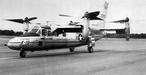 Doak VZ-4DA hava aracı, kanat ucu fan tipi itki sistmin sahip diky iniş kalkış yapabiln hava araçlarına örnk
