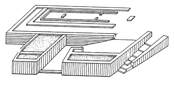 Şekil 12: Smyrna Athena Tapınağının şematik Planı.