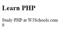 PHP Örnek