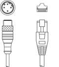 50135084 KSS ET-M12-4A- RJ45-A-P7-300 Bağlantı kablosu Arayüz için uygundur: Ethernet Bağlantı 1: Yuvarlak konnektör, M12, eksenel, erkek, D kodlu, 4 kutuplu Bağlantı 2: RJ45 Korumalı: Evet Kablo