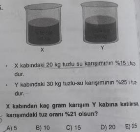 48 Doğru Cevap : B şıkkı (8a 4b), (2a+b) nin 4 katıdır.