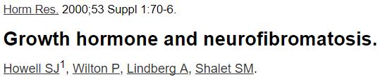 NF doğal seyrinde GH almadan, 10 yıllık takipte (Rekürrens oranı %11-30, Sekonder tm oranı %21-52) Bu çalışmada: 5 hastada intrakranial tm rekürrensi veya sekonder tm gelişimi var, ancak GH tedavisi