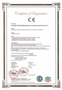 This certificate applies specifically to the sample investigated in our test reference number only.
