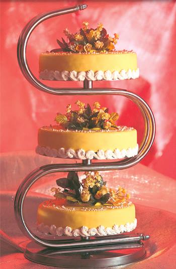 1.4. Pasta Ayağını Kullanmada Dikkat Edilecek Nktalar Nişan ve düğün pastaları genelde katlı larak sipariş edilirler. Bu katları luşturabilmek için pasta ayakları kullanılır.