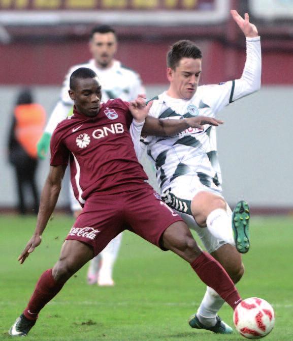 Bu maçı Dame N doye un 39 uncu dakikada attığı golle kazanması Trabzonspor a yaramadığı gibi Atiker Konyaspor un grup birinciliğini de etkilemedi.