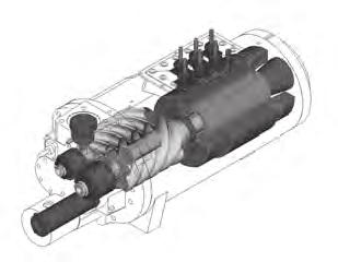 Çalışma Prensipleri Kompresör Motoru Bir iki kutuplu, hermetik, endüksiyon motoru (60 hz'de 3600 dev/ dak, 50 hz'de 3000 dev/dak) kompresör rotorlarını doğrudan tahrik eder.