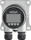 : VEGADIS 8 in sensöre bağlanması Güç kaynağı/sinyal çıkışı - Sensör Sensör Bağlantı borusu Sensör - Dış gösterge ve ayar birimi Dış gösterge ve ayar ünitesi Gösterge ve ayar modülü