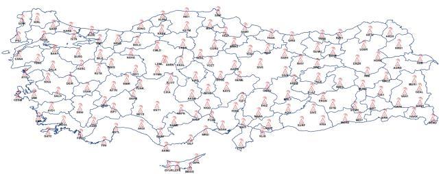 Kontrol merkezlerinde bulunan sunucular (server) tüm istasyonlardan gelen anlık verilerden yararlanarak atmosferik modelleme yapmakta ve DGPS/RTK düzeltme verileri hesaplamaktadır.