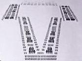 40 Dağınık Tertiplenme (Dispersed Formation: 疏阵 ): Birbirinden bağımsız Qu ( 曲 ) tertiplenmesinin arasındaki