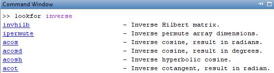 QUIT ve EXIT Komutları Matlab komut penceresinde quit veya exit yazarsak matlab dan çıkılır. CLC, CLEAR ALL ve CLOSE ALL Komutları CLC komutu komut penceresini temizler.