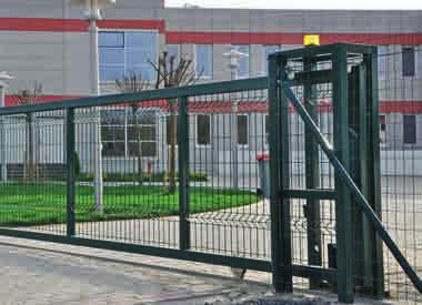 Raylı Kapı / Sliding Rail Gate Ray Aksam Detayı /